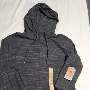 Men's Gray Long Sleeve Tee